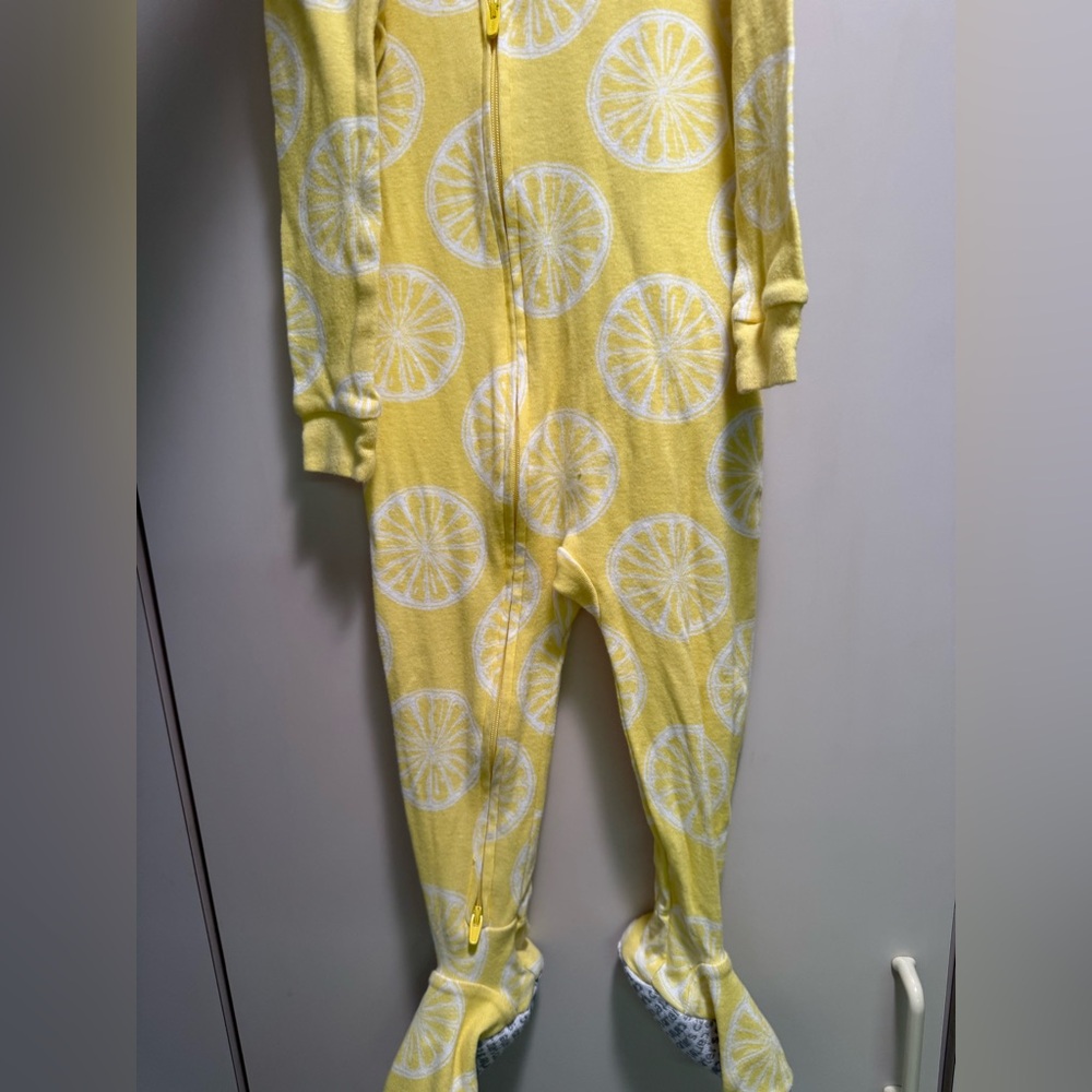 Carter's Bright Yellow Lemon Patterned Baby jumpsuit